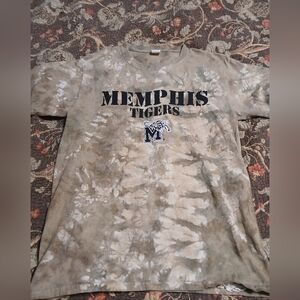 Memphis Tigers Tie-Dye T-Shirt. Adult S‎